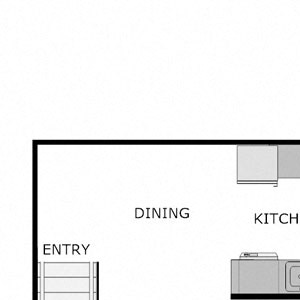 2 Bedroom 2 Bath Lower