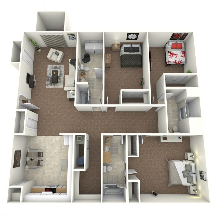 3 Bed 3 Bath