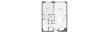 1 Bed1 Bath-1G