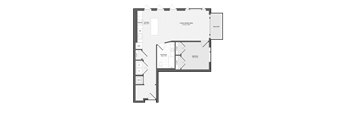 1 Bed1 Bath-1K