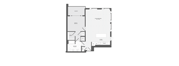 1 Bed1 Bath-1L