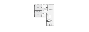2 Bed2 Bath-2M