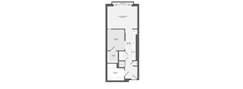 1 Bed1 Bath JR-H .5G
