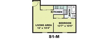 Standard One Bedroom (S1M)