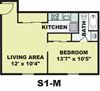 Standard One Bedroom (S1M)
