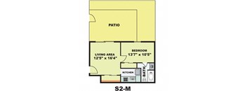 Standard One Bedroom (S2M)