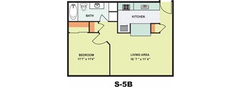 Standard One Bedroom (S5B)