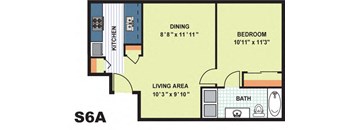 Standard One Bedroom (S6A)