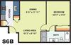 Standard One Bedroom (S6B)
