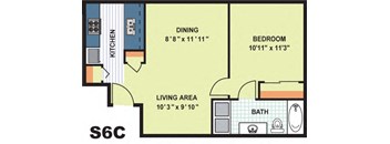 Standard One Bedroom (S6C)