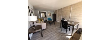 Studio Floor Plan at Plato's Cave Apartments in Branson MO