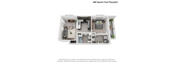 1 Bedroom First Level