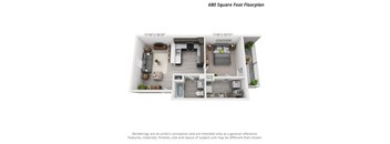 1 Bedroom Second Level