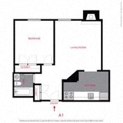 1 Bed 1 Bath A1