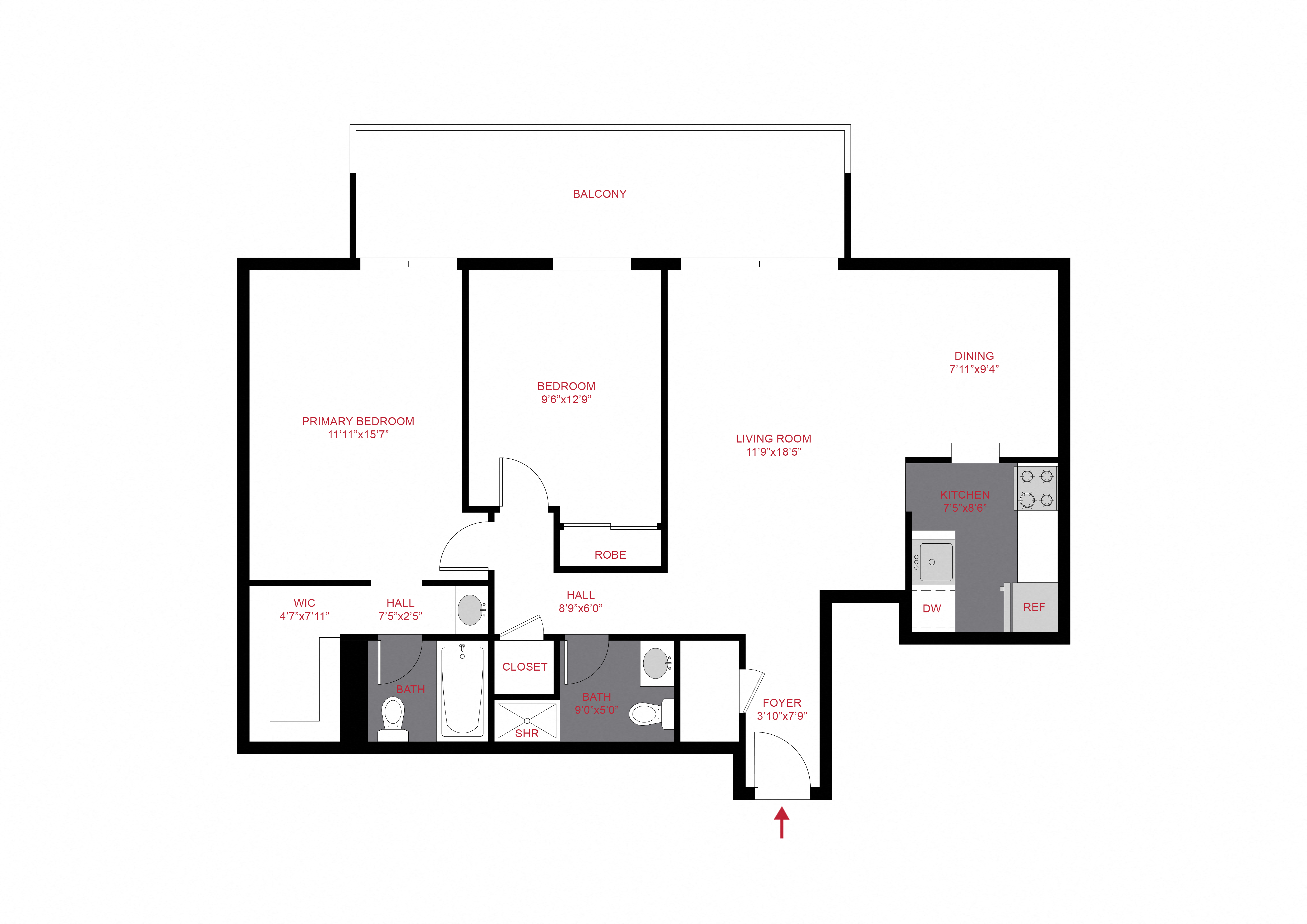 1280 N. Lafayette St. Studio-2 Beds Apartment for Rent - Photo Gallery 44