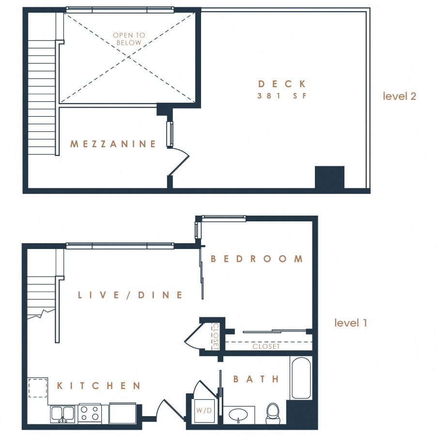 1+Bonus room x1 Loft 1M + Loft Floor Plan 15