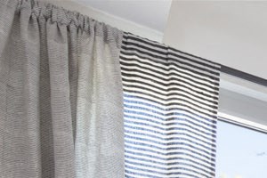 Bedroom with large windows