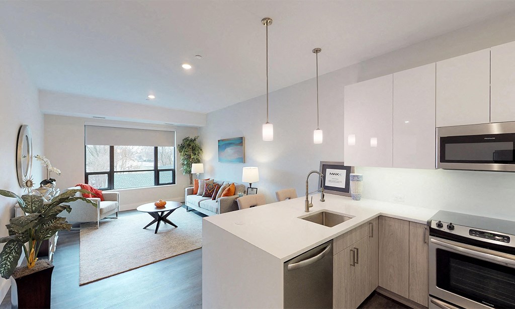 Grand Street Lofts apartments in Mamaroneck Kitchen