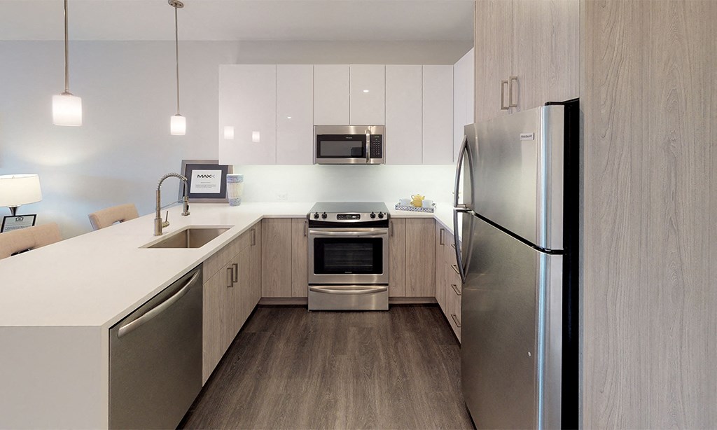 Grand Street Lofts apartments in Mamaroneck Kitchen