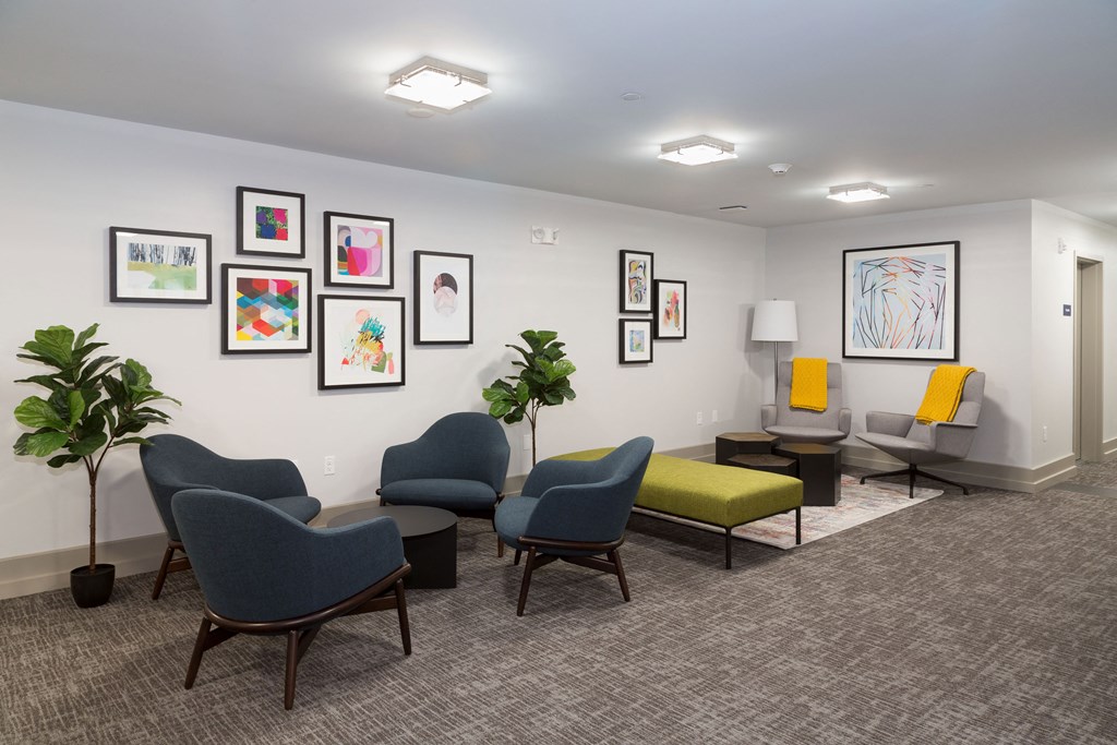 Lobby and Lounge at 735 Truman, Hyde Park, MA, 02136