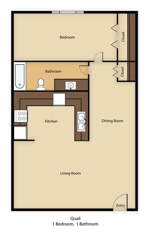 Fishcreek Drive 1-2 Beds Apartment for Rent - Photo Gallery 11