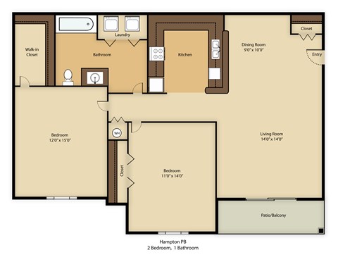 6115 Pebblebrook Lane 1-2 Beds Apartment for Rent - Photo Gallery 24