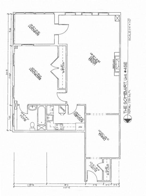 1 Bedroom, 1 Bath - Large