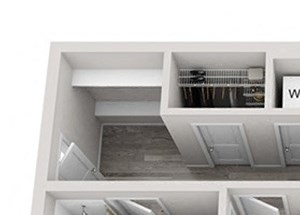Baseline 158 2D floor plan A5 1 bedroom
