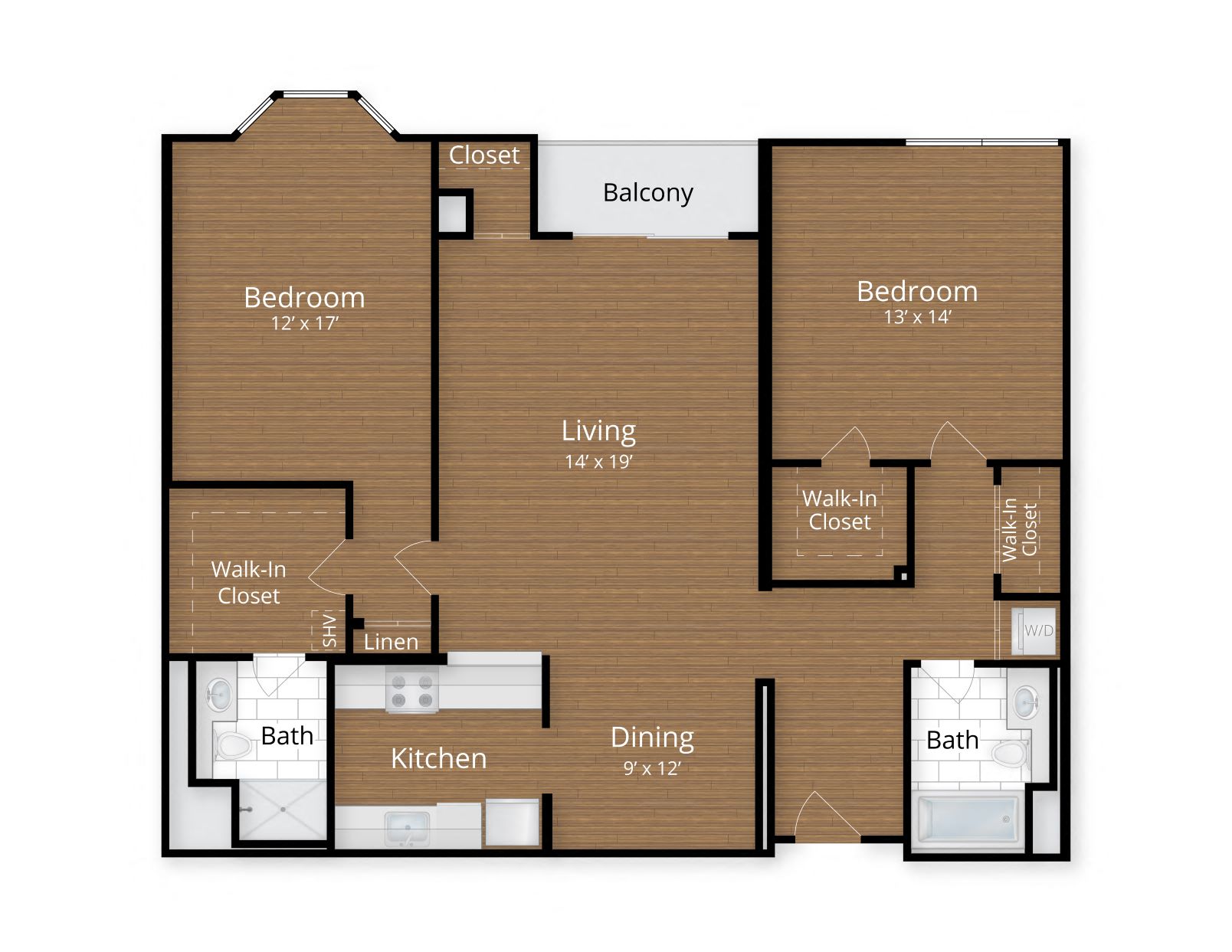 Two Bedroom Apartment in Downtown Silver Spring Maryland Lenox Park  at Lenox Park, Silver Spring, Maryland