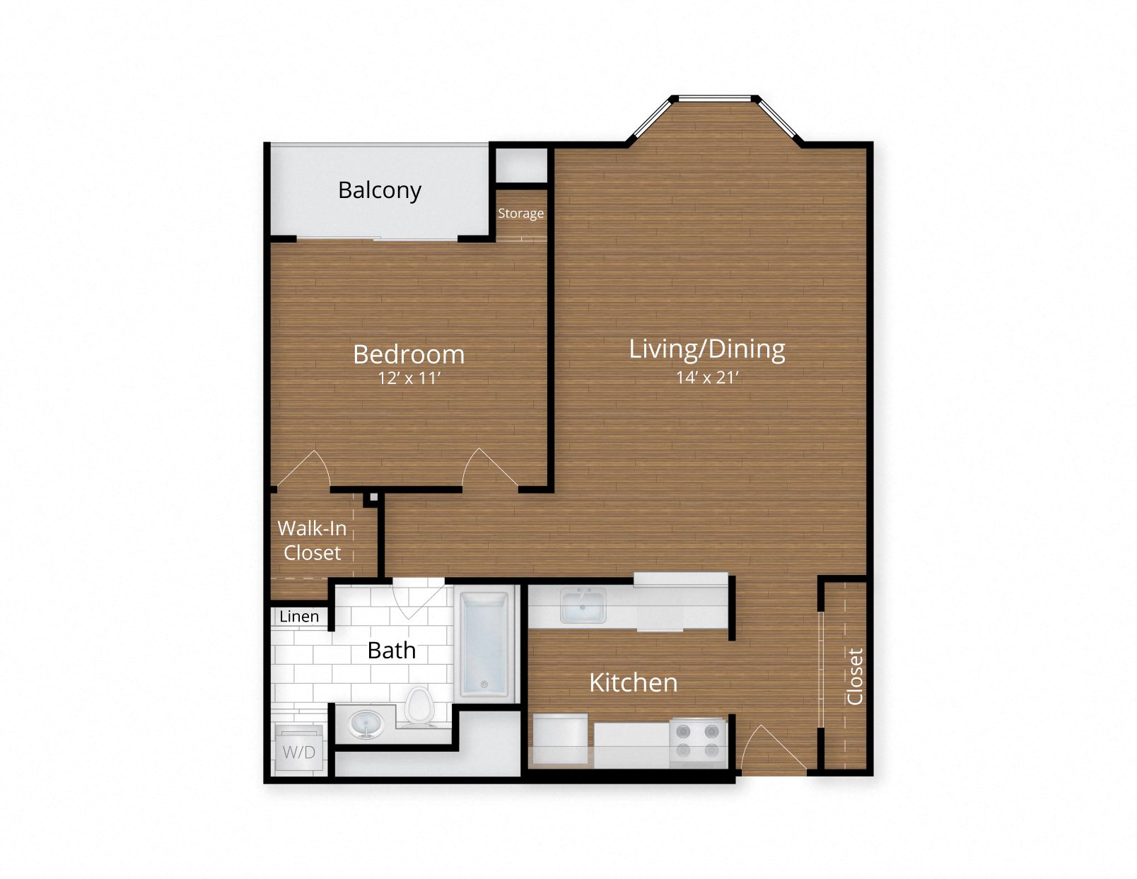 One Bedroom Apartment in Downtown Silver Spring Maryland Lenox Park  at Lenox Park, Silver Spring, MD, 20910