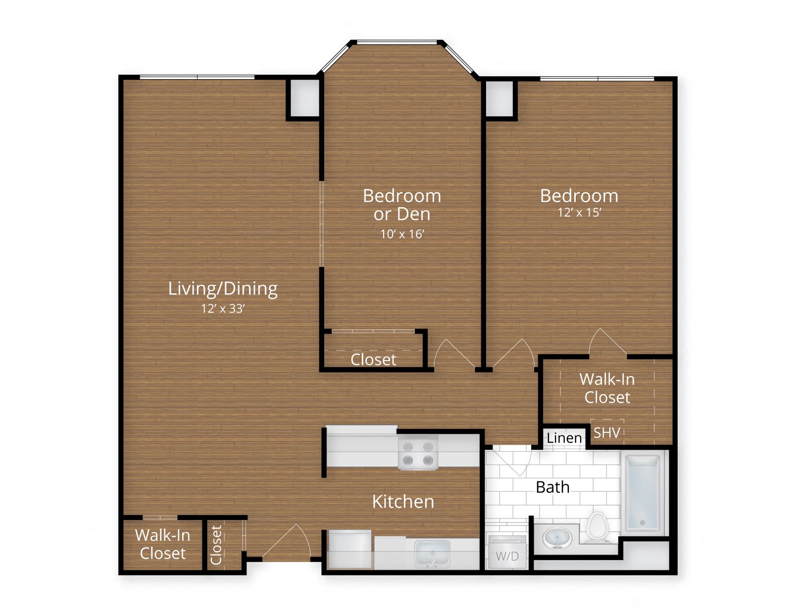 Two Bedroom Apartment in Downtown Silver Spring Maryland Lenox Park  at Lenox Park, Silver Spring