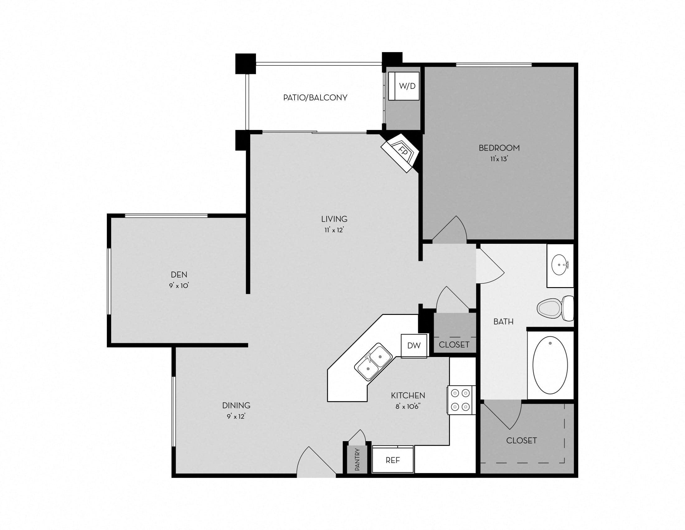 Floor Plans of Regents La Jolla in La Jolla, CA