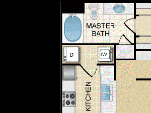 B3 2 bedroom 2 bath B3 2 bedroom 2 bath