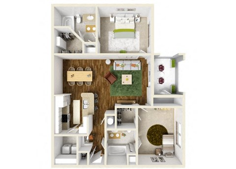 3600 College Park Drive 1-3 Beds Apartment for Rent - Photo Gallery 40