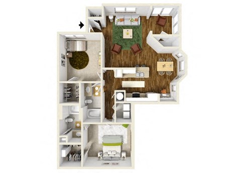 3600 College Park Drive 1-3 Beds Apartment for Rent - Photo Gallery 42