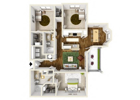 3600 College Park Drive 1-3 Beds Apartment for Rent - Photo Gallery 43