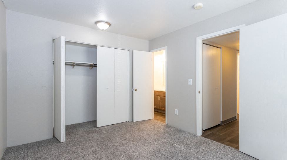 Bedroom and Half Bathroom