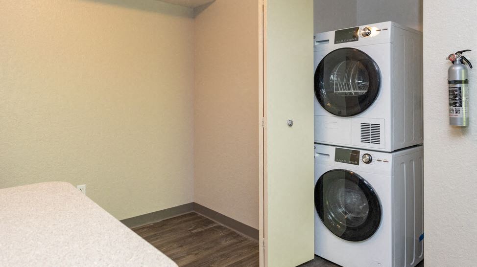 Washer and Dryer In Select Units