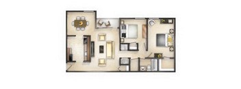 2 Bedroom Large