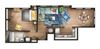 Floor plan Floor plan at The Saratoga Apartments, Washington, D.C., 20008