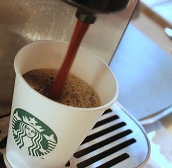 Now Serving Starbucks Coffee at The Saratoga Apartments, Washington, D.C.