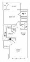 1 Bed 1 Bath