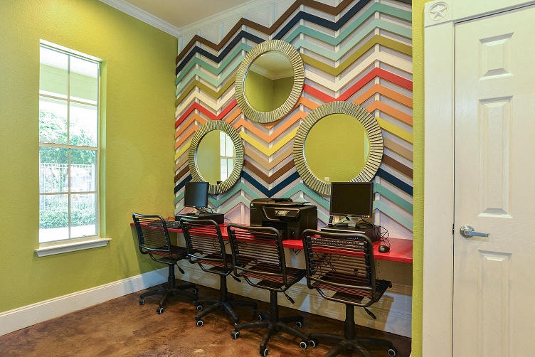 Computer Center at Saddle Creek Apartments, Texas, 78748