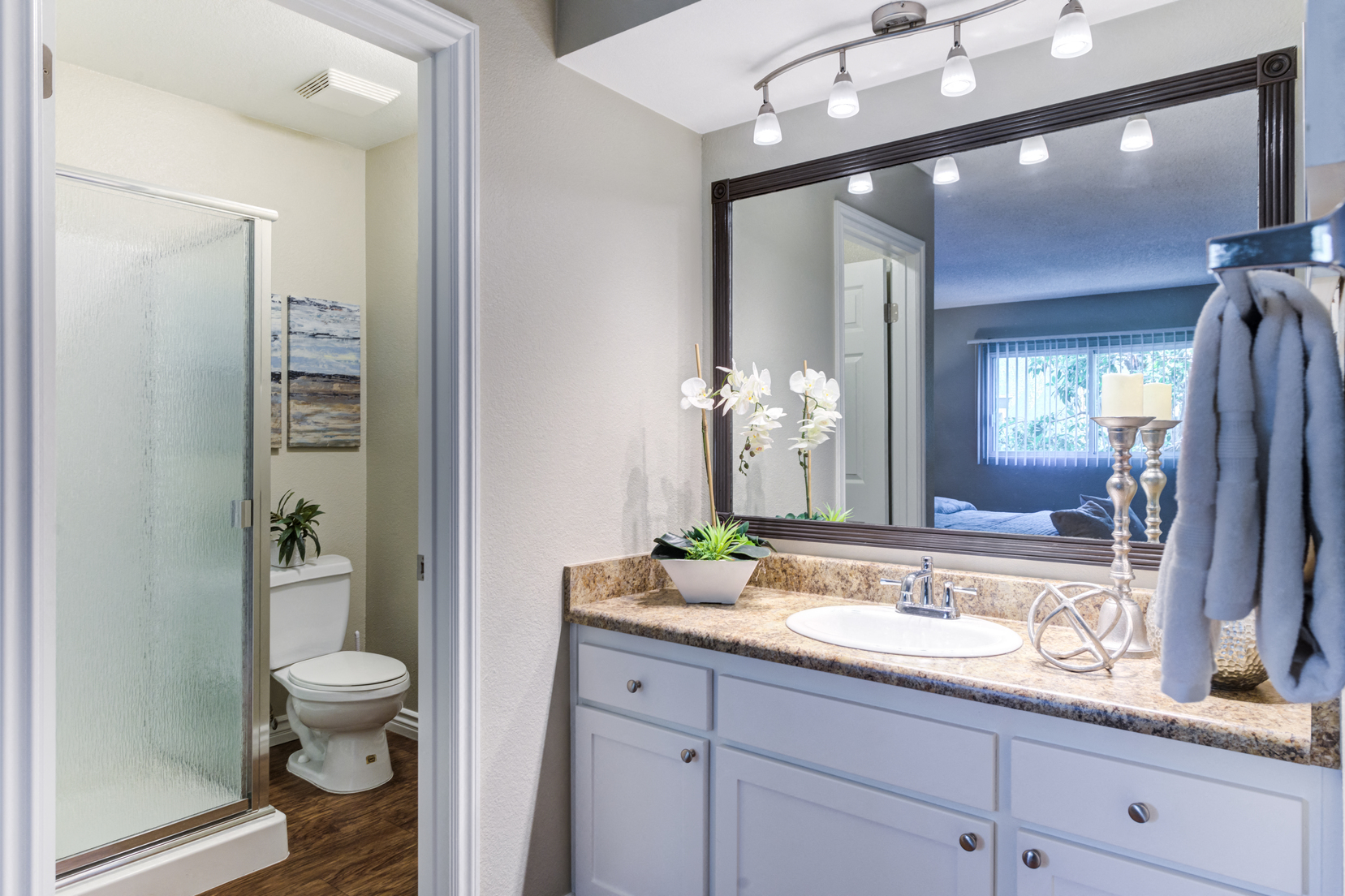 Bathroom Photo - Angle 2 at Newport Bay Terrace, Newport Beach, CA, 92660