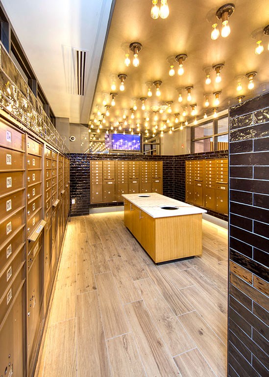 Package Concierge Locker System at One Harrison, Harrison, NJ