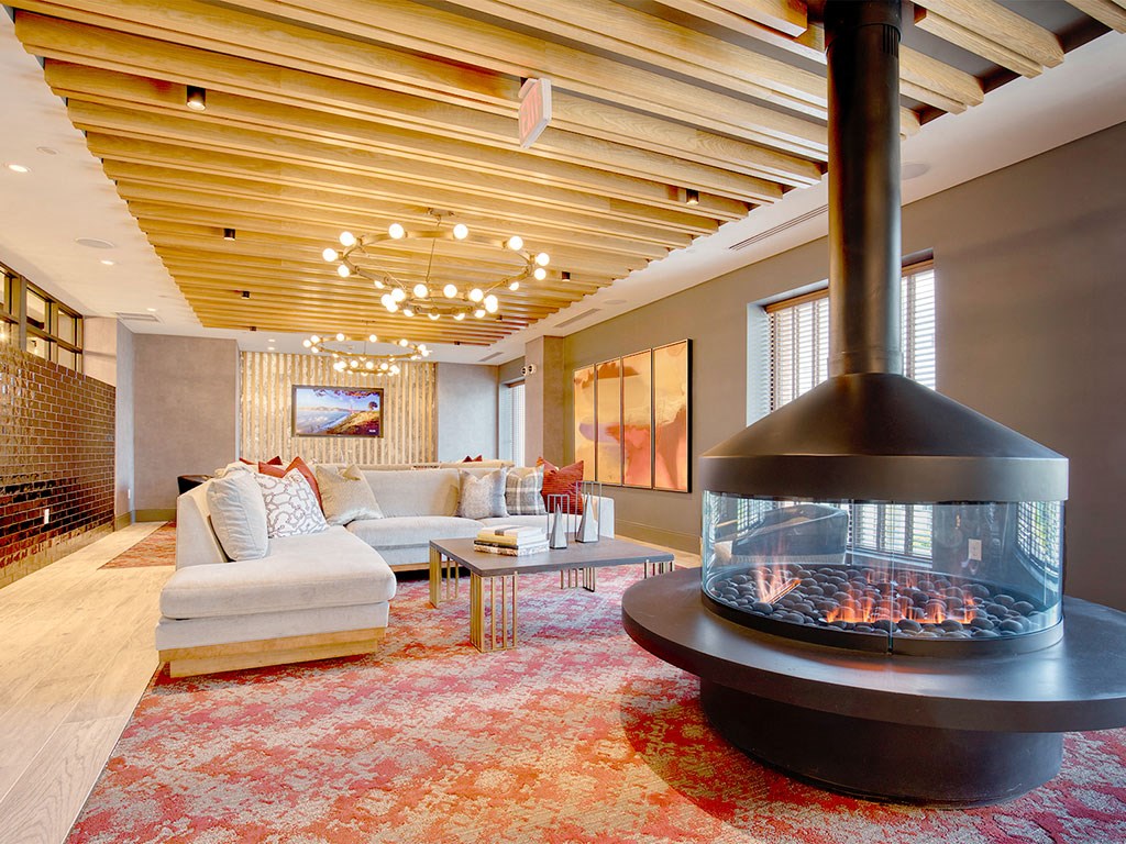 Resident Lounge at One Harrison, Harrison, 07029