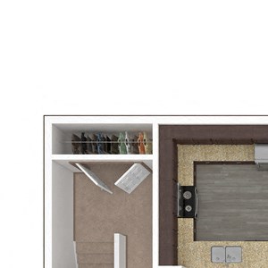 Harrier Floor Plan Harrier Floor Plan at 9910 Sawyer Apartment Homes in Louisville, Kentucky, KY