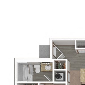 Hawk Floor Plan Hawk Floor Plan at 9910 Sawyer Apartment Homes in Louisville, Kentucky, KY