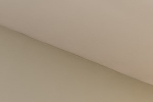 Close up on modern cabinets and appliances