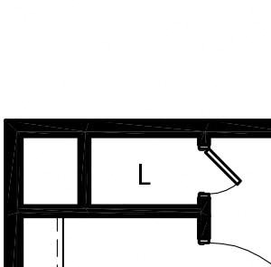 two two with patio Two bedroom and two bath unit with a patio